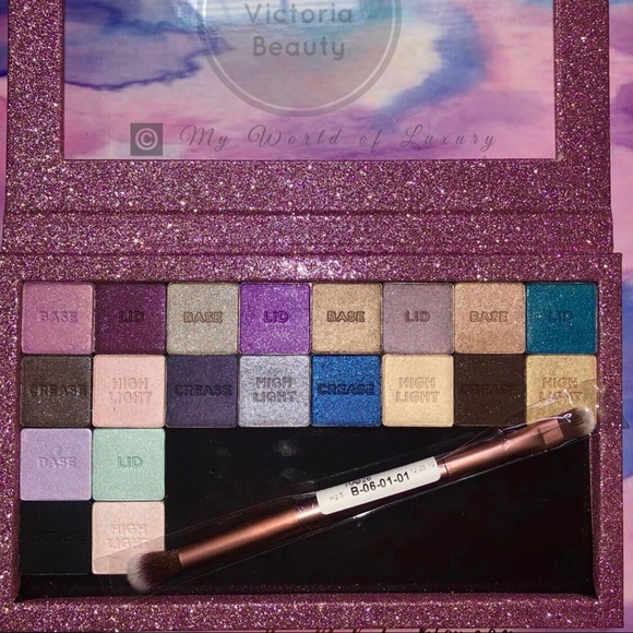 🌑 L’ambiance de Paris empty magnetic eyeshadow & makeup palette, Noir Éclipse. - Picture 14 of 16